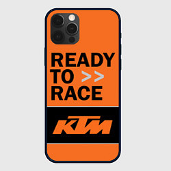 Чехол для iPhone 12 Pro Max KTM READY TO RACE Z, цвет: 3D-черный