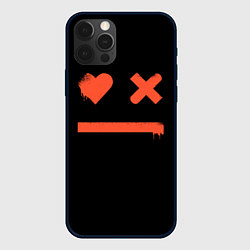 Чехол для iPhone 12 Pro Max Smile Love Death and Robots, цвет: 3D-черный