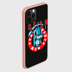 Чехол для iPhone 12 Pro Max Party 3000, цвет: 3D-светло-розовый — фото 2
