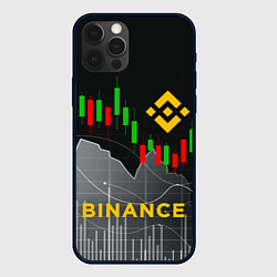 Чехол iPhone 12 Pro Max BINANCE БИНАНС ГРАФИК