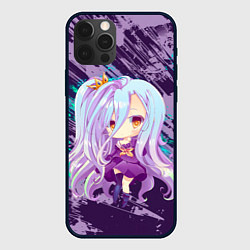 Чехол для iPhone 12 Pro Max Shiro art, цвет: 3D-черный