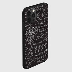 Чехол для iPhone 12 Pro Max Алгебра и Геометрия, цвет: 3D-черный — фото 2