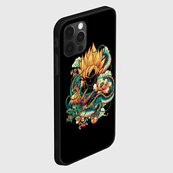 Чехол для iPhone 12 Pro Max Dragon Ball Retro Style, цвет: 3D-черный — фото 2