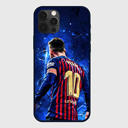Чехол для iPhone 12 Pro Max Leo Messi Лео Месси 10, цвет: 3D-черный