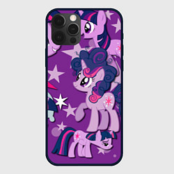Чехол для iPhone 12 Pro Max Twilight Sparkle, цвет: 3D-черный