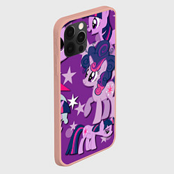 Чехол для iPhone 12 Pro Max Twilight Sparkle, цвет: 3D-светло-розовый — фото 2