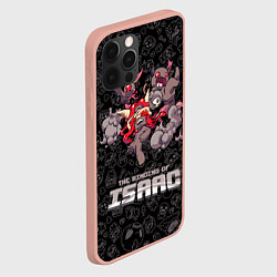 Чехол для iPhone 12 Pro Max The Binding of Isaac, цвет: 3D-светло-розовый — фото 2