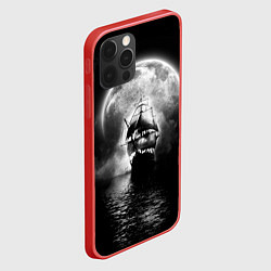 Чехол для iPhone 12 Pro Max Летучий голландец, цвет: 3D-красный — фото 2