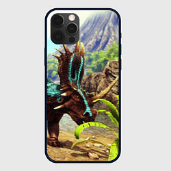 Чехол для iPhone 12 Pro Max Ark Survival АРК СУРВИВАЛ спина Z, цвет: 3D-черный