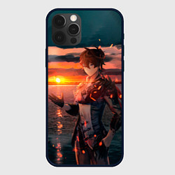Чехол для iPhone 12 Pro Max Tartaglia art, цвет: 3D-черный