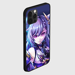Чехол для iPhone 12 Pro Max Keqing - Genshin Impact, цвет: 3D-черный — фото 2