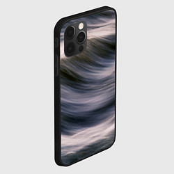 Чехол для iPhone 12 Pro Max Море волнуется, цвет: 3D-черный — фото 2