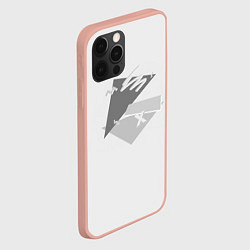 Чехол для iPhone 12 Pro Max ПросТой РисуНок, цвет: 3D-светло-розовый — фото 2