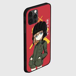 Чехол для iPhone 12 Pro Max Катюша, цвет: 3D-черный — фото 2