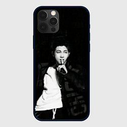 Чехол для iPhone 12 Pro Max Namjoon black, цвет: 3D-черный