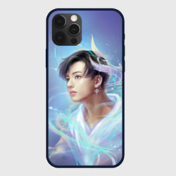 Чехол для iPhone 12 Pro Max Jeon BTS, цвет: 3D-черный