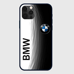 Чехол iPhone 12 Pro Max Black and White BMW