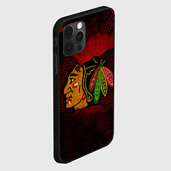 Чехол для iPhone 12 Pro Max CHICAGO NHL, цвет: 3D-черный — фото 2