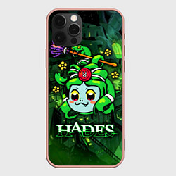 Чехол для iPhone 12 Pro Max Hades Dusa Gorgon, цвет: 3D-светло-розовый