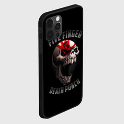 Чехол для iPhone 12 Pro Max Five Finger Death Punch 5FDP, цвет: 3D-черный — фото 2