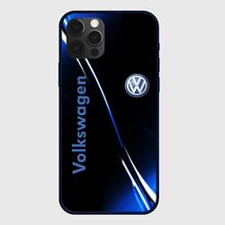 Чехол для iPhone 12 Pro Max VOLKSWAGEN, цвет: 3D-черный