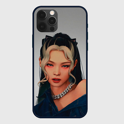 Чехол iPhone 12 Pro Max Hot Jennie / 3D-Черный – фото 1