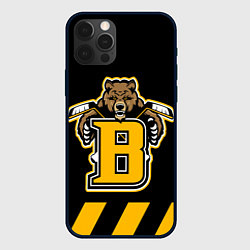 Чехол для iPhone 12 Pro Max BOSTON BRUINS, цвет: 3D-черный