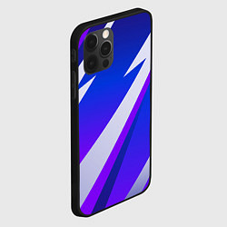 Чехол для iPhone 12 Pro Max SPORT STYLE BLUE, цвет: 3D-черный — фото 2