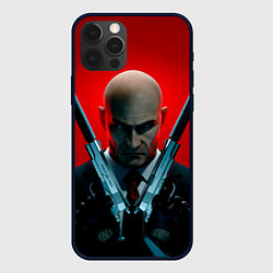 Чехол для iPhone 12 Pro Max Agent here, цвет: 3D-черный