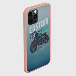 Чехол для iPhone 12 Pro Max Custom Bike, цвет: 3D-светло-розовый — фото 2