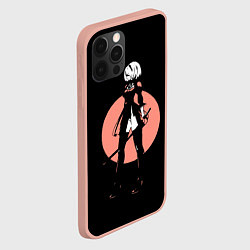 Чехол для iPhone 12 Pro Max Nier Automata, цвет: 3D-светло-розовый — фото 2