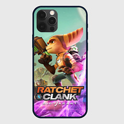 Чехол для iPhone 12 Pro Max Ratchet & Clank: Rift Apart, цвет: 3D-черный