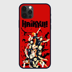 Чехол для iPhone 12 Pro Max Старшая Карасуно Haikyuu!!, цвет: 3D-черный