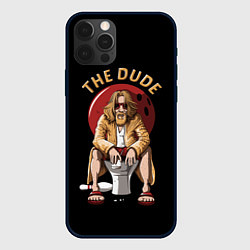 Чехол для iPhone 12 Pro Max THE DUDE Big Lebowski, цвет: 3D-черный