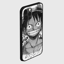 Чехол для iPhone 12 Pro Max Луфи улыбается one piece, цвет: 3D-черный — фото 2