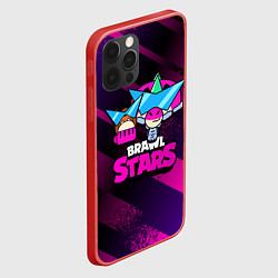 Чехол для iPhone 12 Pro Max Плохиш Базз Buzz Brawl Stars, цвет: 3D-красный — фото 2