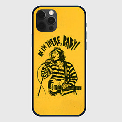 Чехол для iPhone 12 Pro Max Я тут, детка, цвет: 3D-черный