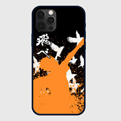 Чехол для iPhone 12 Pro Max Волейбол - Вороны, цвет: 3D-черный