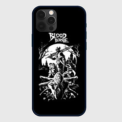 Чехол для iPhone 12 Pro Max Бладборн ЧБ, цвет: 3D-черный