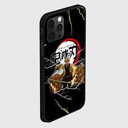 Чехол для iPhone 12 Pro Max КЛИНОК РАССЕКАЮЩИЙ ДЕМОНОВ ЗЕНИТСУ Z, цвет: 3D-черный — фото 2