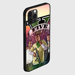 Чехол для iPhone 12 Pro Max GTA V TEAM FOREVER AND EVER, цвет: 3D-черный — фото 2