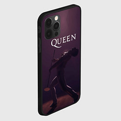 Чехол для iPhone 12 Pro Max Freddie Mercury Queen Z, цвет: 3D-черный — фото 2