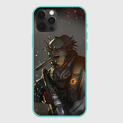 Чехол для iPhone 12 Pro Max CHRIS FEHN SLIPKNOT СЛИПКНОТ Z, цвет: 3D-мятный