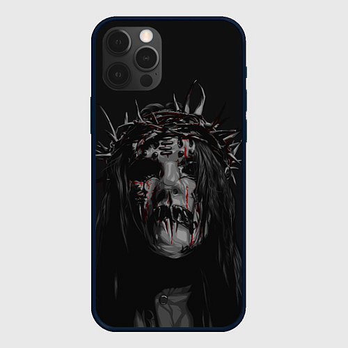 Чехол iPhone 12 Pro Max Joey Jordison / 3D-Черный – фото 1