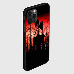 Чехол для iPhone 12 Pro Max Сиреноголовый Кровавый Лес, цвет: 3D-черный — фото 2