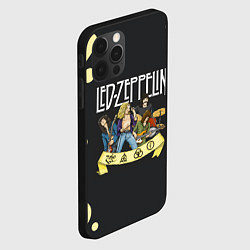 Чехол для iPhone 12 Pro Max LED ZEPPELIN ЛЕД ЗЕППЕЛИН Z, цвет: 3D-черный — фото 2