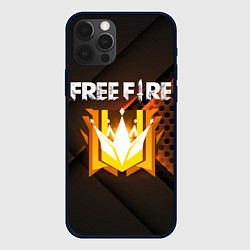 Чехол для iPhone 12 Pro Max FREE FIRE GRAND MASTER, цвет: 3D-черный