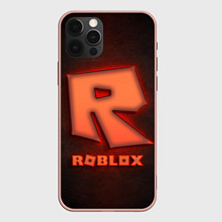 Чехол для iPhone 12 Pro Max ROBLOX NEON RED, цвет: 3D-светло-розовый