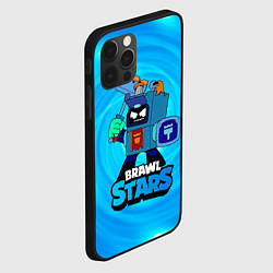 Чехол для iPhone 12 Pro Max Ash Brawl Stars Эш, цвет: 3D-черный — фото 2