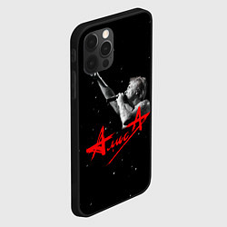 Чехол для iPhone 12 Pro Max АлисА Константин Кинчев, цвет: 3D-черный — фото 2